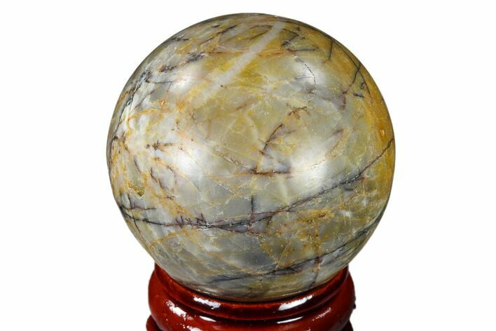 Polished Cherry Creek Jasper Sphere - China #116205